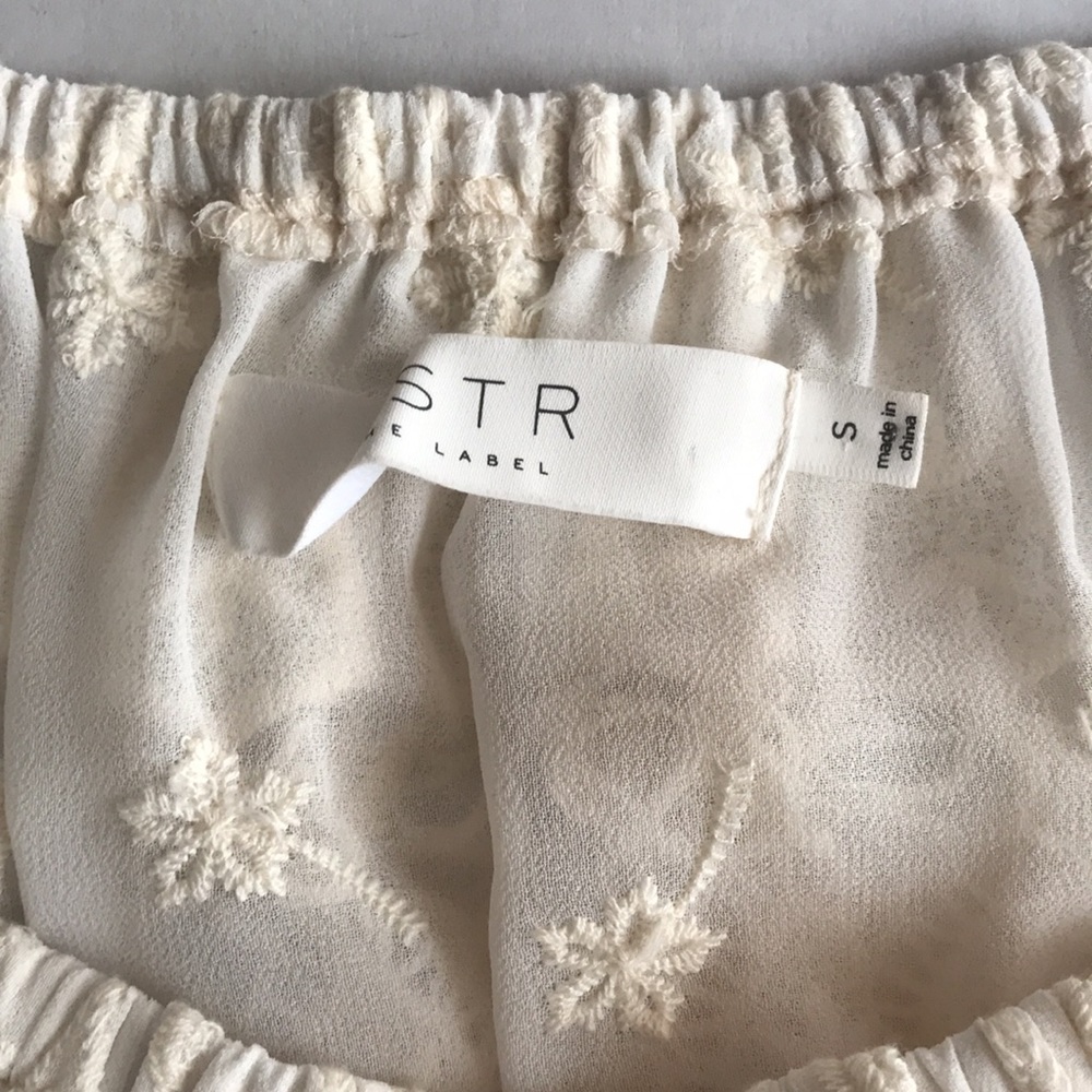 Astr the Label dress Tatiana off the shoulder Sz S - Picture 7 of 13